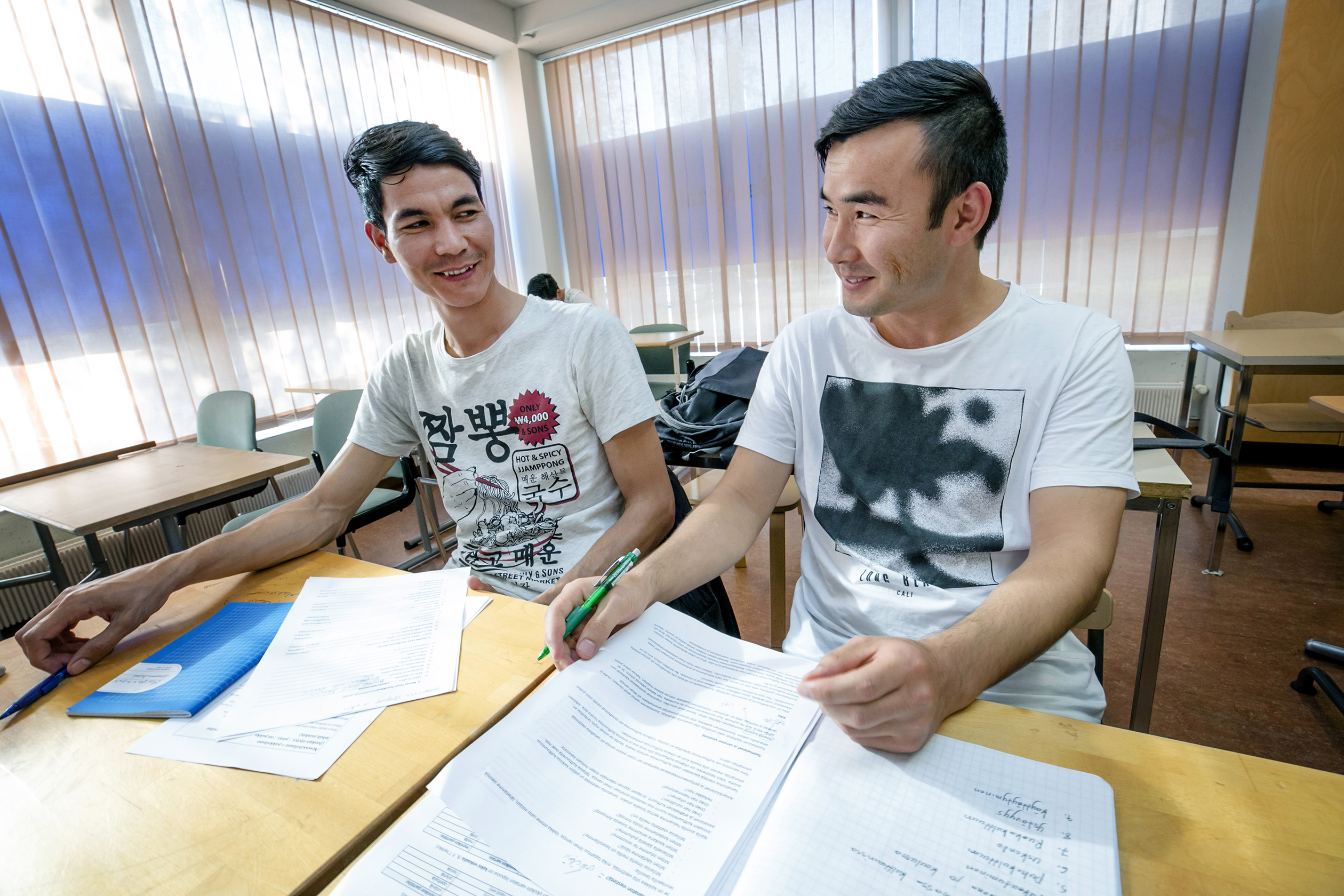 Basic Adult Education class in Kemi Lyceum.