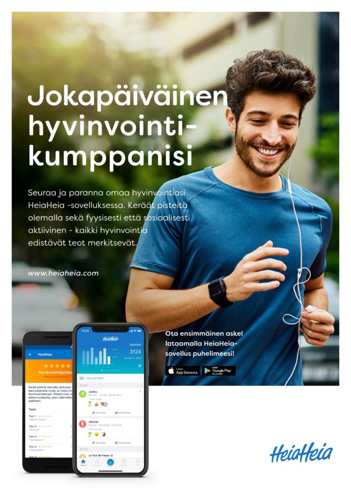 HeiaHeia hyvinvointisovellus Kemin kaupunki