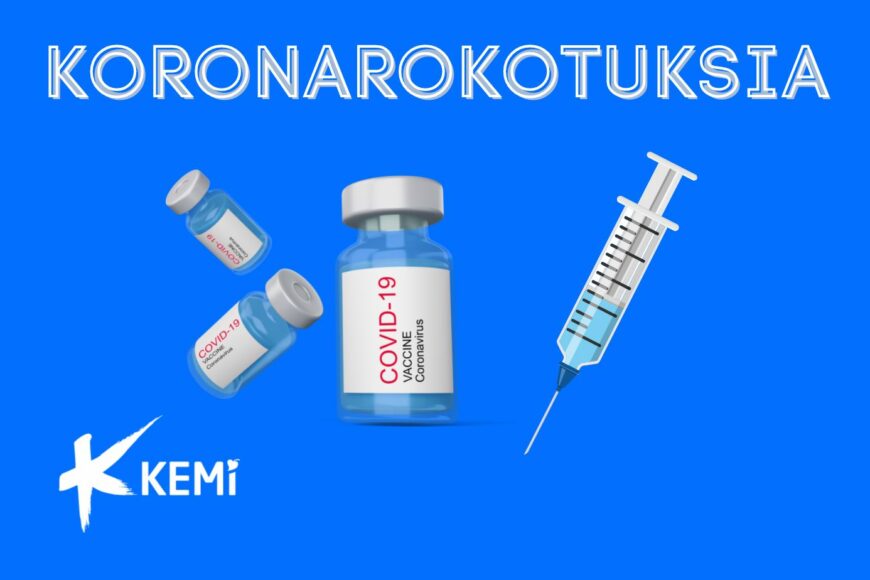 Rokoteampulli ja -ruisku