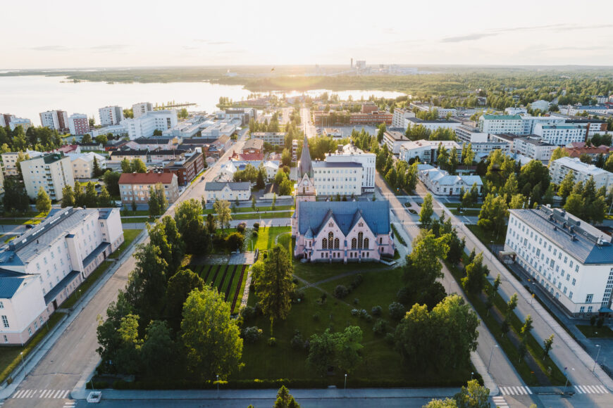 Kuva Kemin kaupungista.